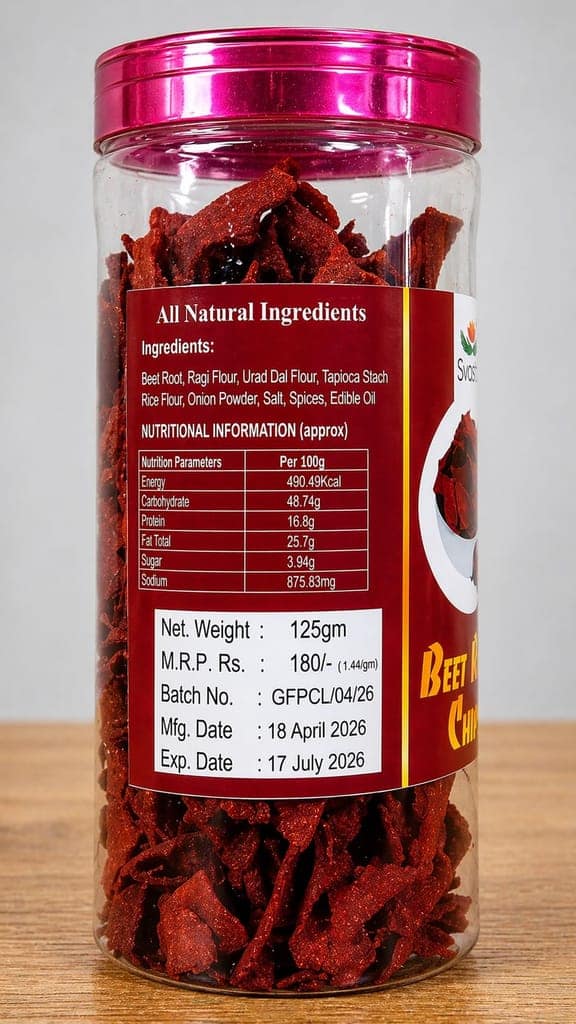 Beetroot Chips view 2