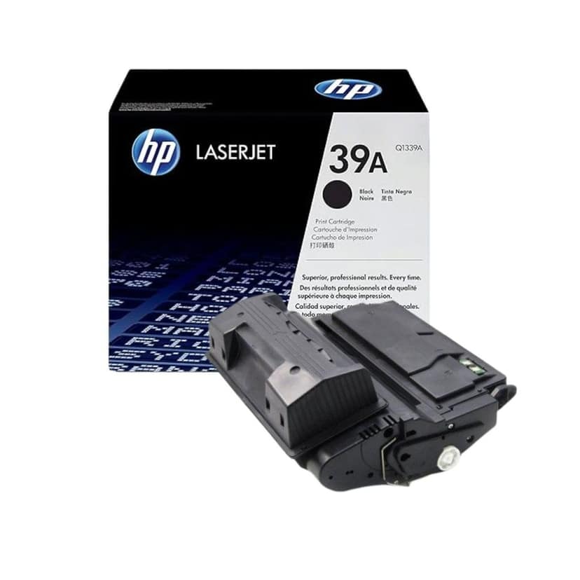 HP 39A Black Original LaserJet Toner Cartridge (Q1339A)