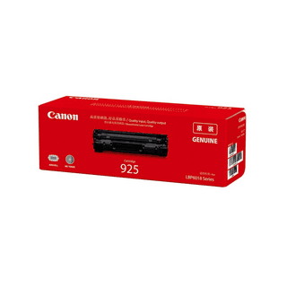 Canon CRG-925 Black Original Toner Cartridge for Canon LBP6018B, MF3010 .LBP6030w