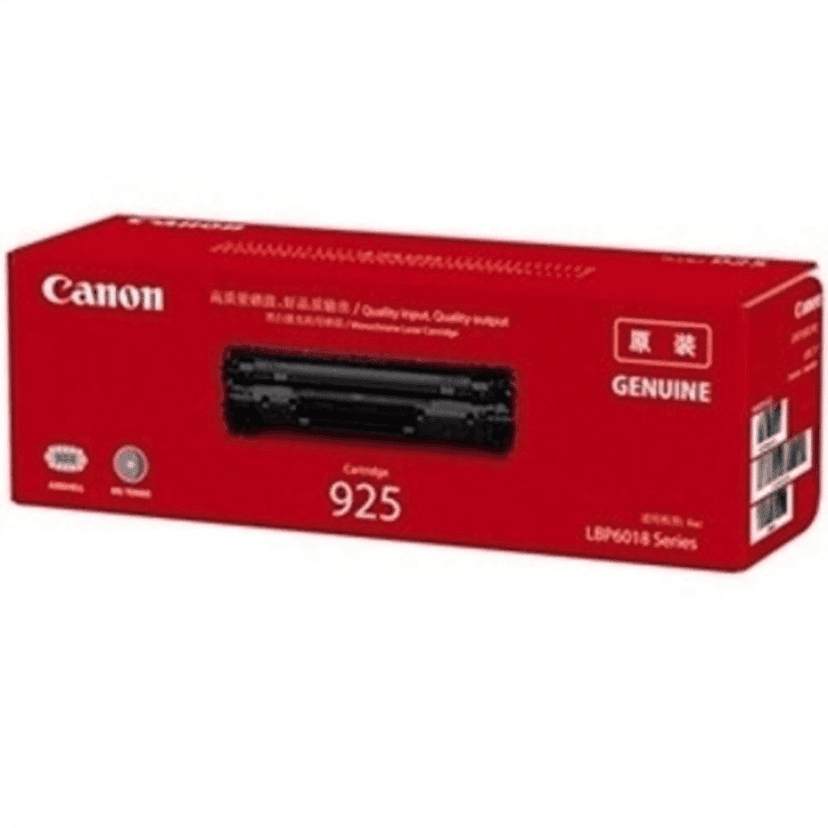Canon CRG-925 Black Original Toner Cartridge for Canon LBP6018B, MF3010 .LBP6030w view 2