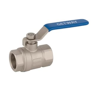 GETWAY Stainless Steel Ball Valve 1 Inch (25mm) SS304, Female Thread, Heavy Duty, Industrial Use