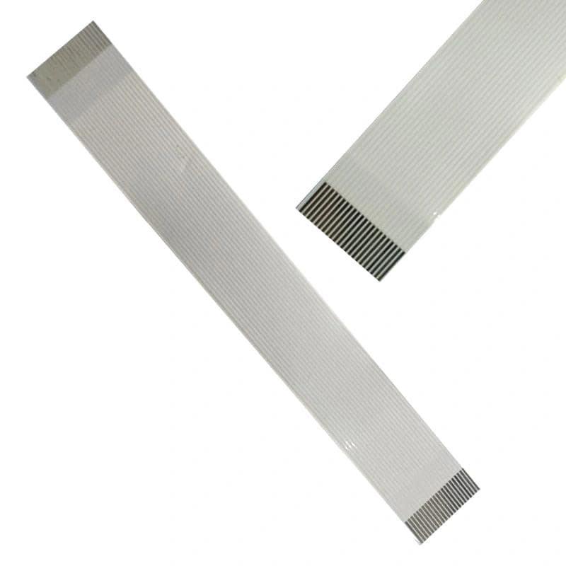 22 Pin 0.5mm Pitch 80mm Same Side Connection FFC Ribbon Flat Flexible Cable