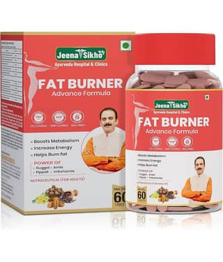 Jeena Sikho Fat Burner Advance | Weight Loss & Energy Enhancer (60 Tablets)