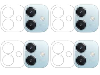 ISAAK Back Camera Lens Protector compatible for OPPO A3 5G (Pack of 4)