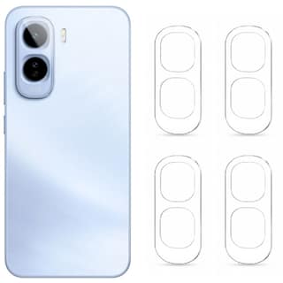 ISAAK Back Camera Lens Protector compatible for Vivo T5 Pro (Pack of 4)
