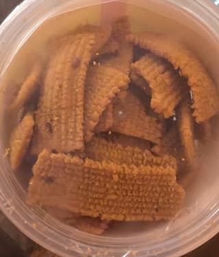 Hv Associates Jowar Puffs (100 G) | Crispy & Crunchy Rectangular Ridged Snacks | Healthy Sorghum Millet Puffs | Ideal Anytime Snack