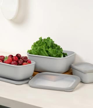 Modi Care Kitchen Solutions Stackable Airtight Three Piece Rectangle Container Set