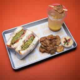 The Green Deal (Veg Falafel Combo)