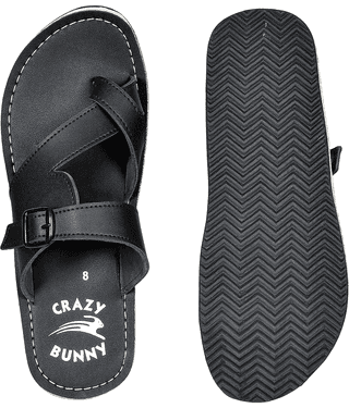 Crazy Bunny CBF0200 Brown Men's Daily Slipper