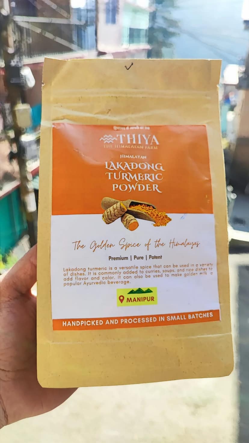 Thiya Himalayan Lakadong Turmeric (300gm) | Lakadong Turmeric | Premium Quality view 2