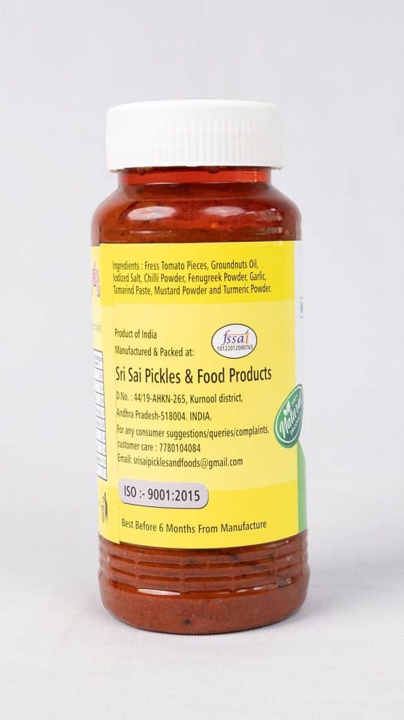"Sri Sai Tomato Pickle - 500g" view 2