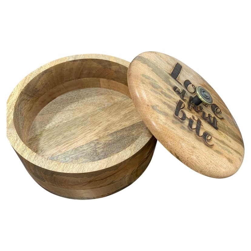Wooden Roti Box /Bread box / Multipurpose Box view 2
