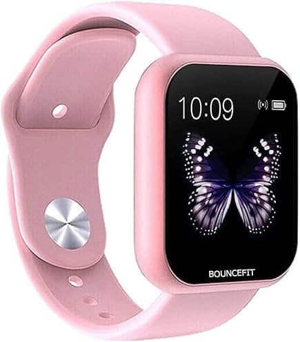 Smart Watch for Men & Women with Heart Rate Monitoring, Activity Tracking, Sleep Monitoring, Call Notification, Alarm, IP67 Waterproof & Fitness Features