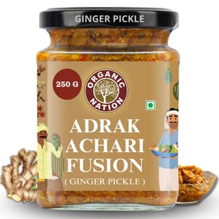 Foodsbay India Traditional Ginger Pickle | 250 g