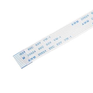 10 Pin 1mm Pitch 100mm Reverse Side Connection FFC Ribbon Flexible Flat Cable