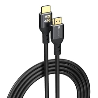Portronics Konnect Stream 1.5 m HDMI Cable 4K@60Hz HDMI to HDMI Cable (Compatible with Laptop, Monitor)
