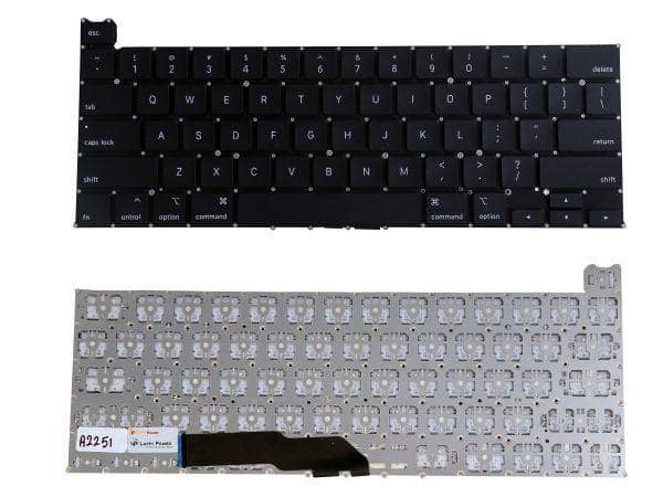 Apple Laptop Keyboard Replacement with MacBook Pro 13 inch A2251 Released 2020