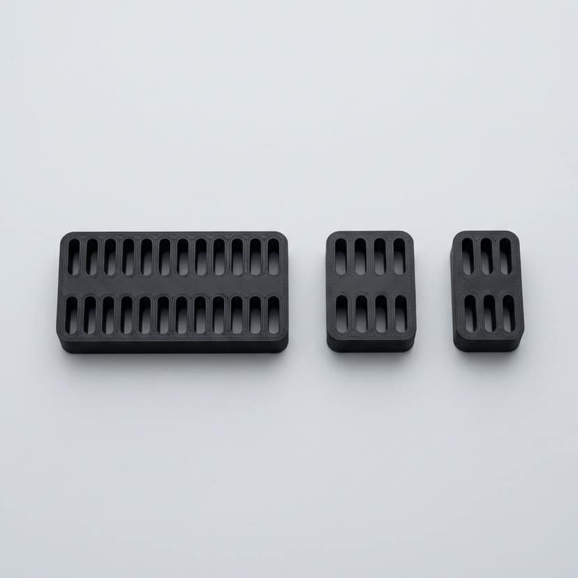 Custom PC Power Supply Cable Combs Set (24-Pin, 8-Pin, 6-Pin)