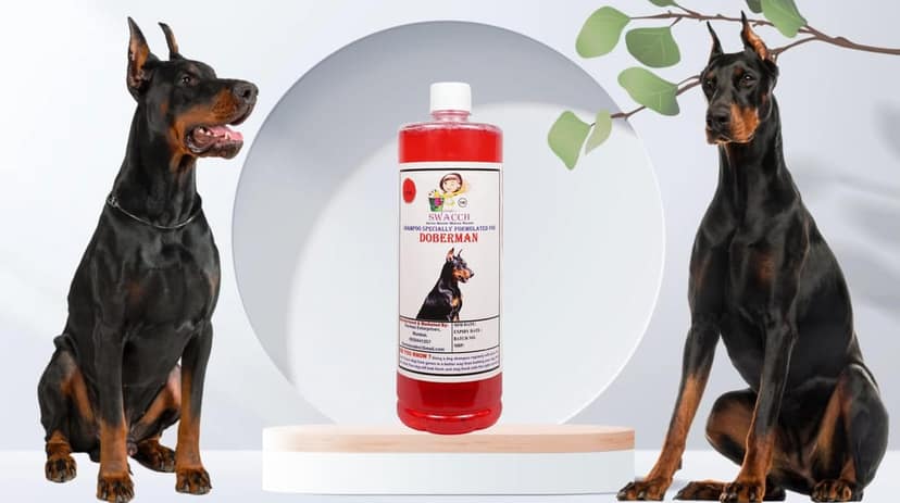 Swacch Shampoo Specially Formulated for Doberman (1 Litre) Strawberry