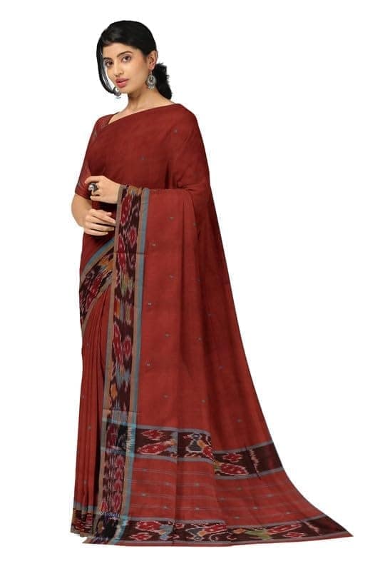 APCO Handloom (A Andhra Pradesh Govt Emporium)- Women's Traditional Pure Handloom Dulla Cotton Saree | DL0095 view 2