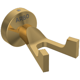LE-GG-05 Robe Hook (Glossy Gold)