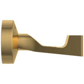 LE-GG-05 Robe Hook (Glossy Gold) view 2