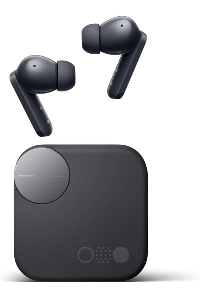 Black ear buds trending nothing bluetooth connect 20hour battery capacity and unique look