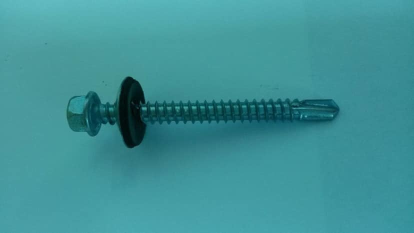 H9 Steel Hex Head Self drilling Tapping Screws Zinc Plated Carbon Screw 5.5x68(200 pcs) view 2