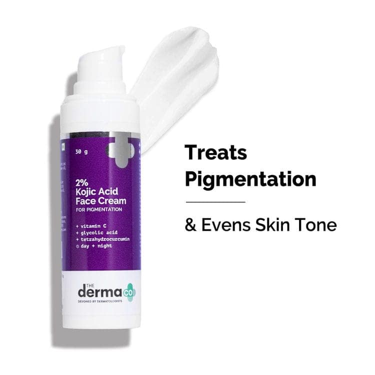 The Derma Co 2% Kojic Acid Face Cream For Pigmentation (30g) view 2