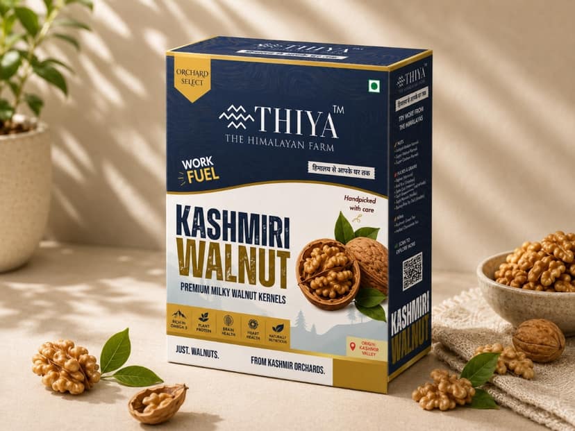 Thiya Kashmiri Milky Walnuts | Kashmir's Finest | Milky Walnuts | 200g