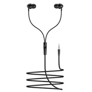 boat basshead 210 wire earphone black