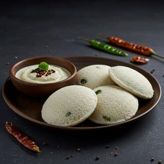 Idli + Chutney