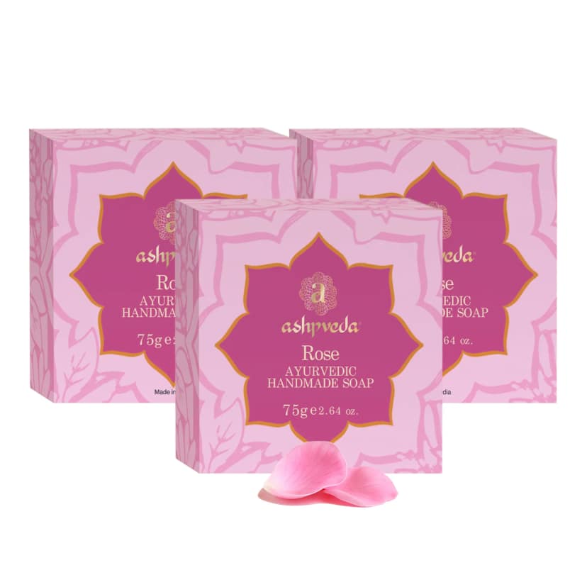 ashpveda Hydrating Gulab Bathing Bar