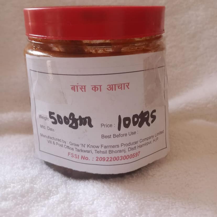 Bamboo Pickle (Baans ka Achaar) view 2