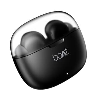Boat Airdopes 212 Bluetooth TWS Wireless Earbuds with Mic, 50H Battery, ENx Tech, Beast Mode, ASAP Charge, Easy Touch Controls - Noir Black