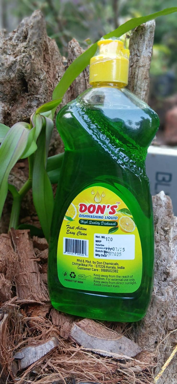 Don's Dishwash Liquid – Green (490ml)