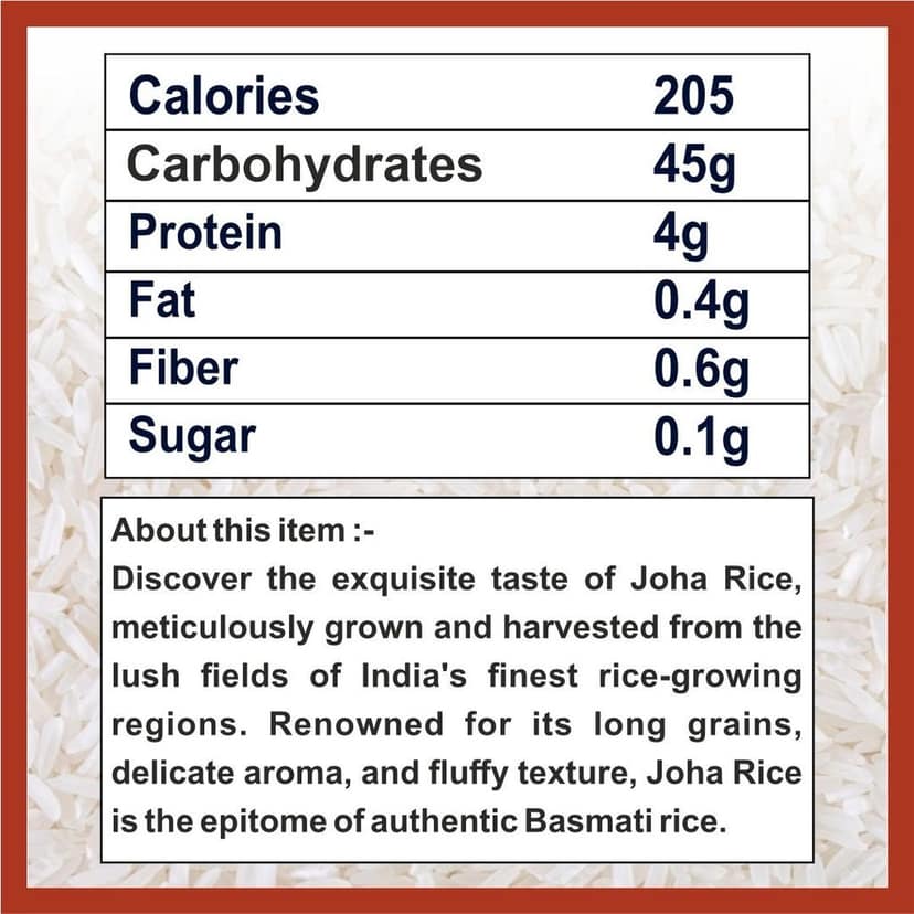 Joha Rice (Pack of 5) view 2