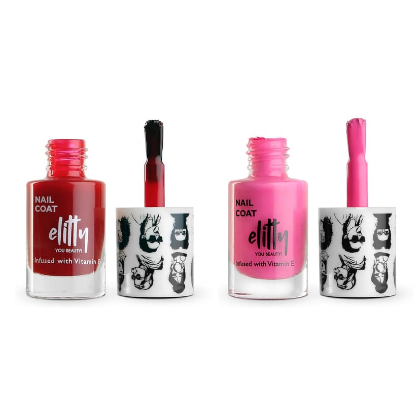 Elitty Nail Polish Combo -Trending-Pack of 2 view 2