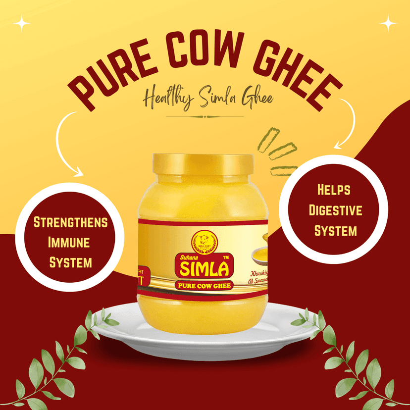 Suhana Simla Pure Cow Ghee 500 ML - Rich Aroma & Authentic Taste view 2