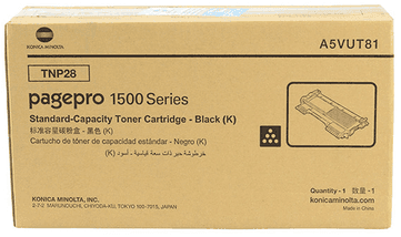 Konica Minolta Tnp-28 Toner Cartridge, Black view 2