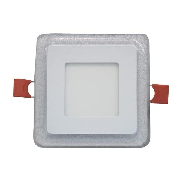 6 Watts Decorative LED Light, Jelly Type Square Panel Light, Ceiling Light, 3D Effect Lighting Double Color view 2