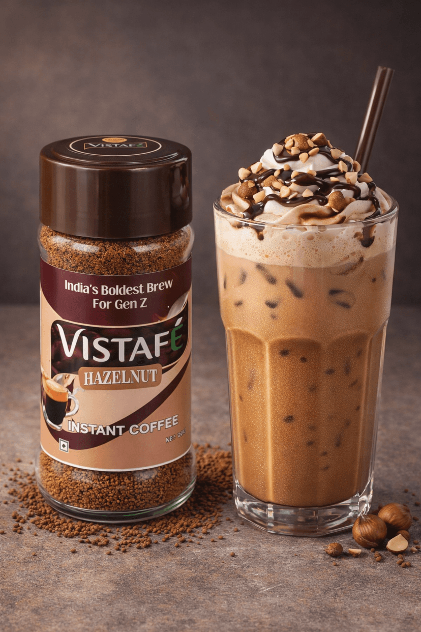 Vistafe Hazelnut Instant Coffee for Smooth Nutty Taste view 2