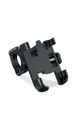 Motorcycle Phone Holder with Metal Construction for Bike Handlebars