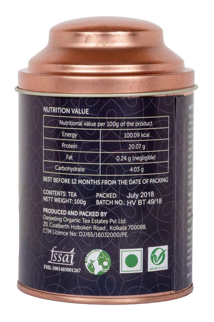 200g Organic 1st Flush Darjeeling Tea from Happy Valley Tea Garden view 2