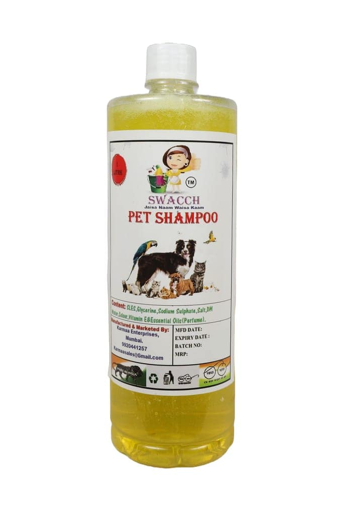 SWACCH PET Shampoo (1 Litre) Lemon view 2