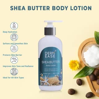 Dermease Shea Butter Body Lotion for Soft & Hydrated Skin