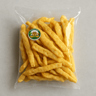 Pushpa Mart's fafda - traditional indian snack