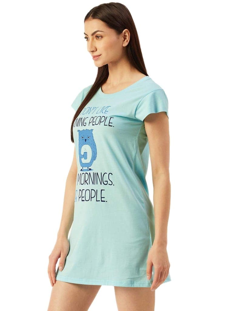 Klamotten Women's Printed Sleepshirt S10S view 2
