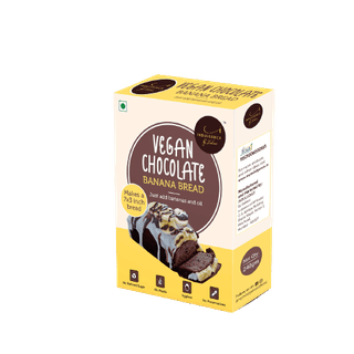 INDULGENCE Vegan Chocolate Banana Bread 240 Gms