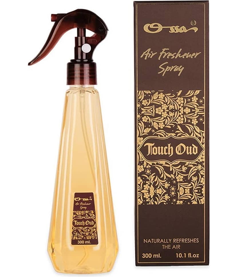Ossa Touch Oud Air Freshener Spray 300ml Long Lasting Home Fragrance for Home, Office, Salons view 2